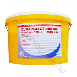 Dunaplaszt Uretal B komponens, élelmiszeripari minősítéssel rendelkező kétkomponensű festék, fémtartály és betonfelületre - Színtelen