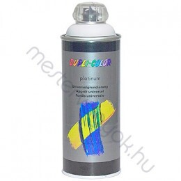 Dupli Color Platinum Satin matt selyemfényű spray akrilfesték színes aerozol - Krémfehér, Cream white RAL 9001