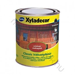 Supralux Xyladecor classic vékonylazúr - Vöröses mahagóni
