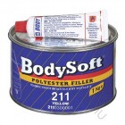 Body soft kétkomponensű finom spatulya kitt fémfelületek javírására Beige színű. - 1 kg