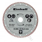 Einhell Gyémánt vágótárcsa 200x25,4mm turbó vágóéllel /4301175/ RT-TC 520 - 1 db