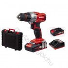 Einhell TE-CD 18/2 Li KIT Akkus Fúró-csavarozó +koffer +2db 1,5Ah 18V akkuval - 1 db