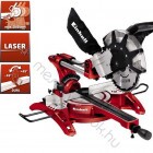 Einhell TH-SM 2534 DUAL Kétoldalra dönthető Gérvágó fejező fűrész 2350W, 340x72mm-es vágás - 1 db