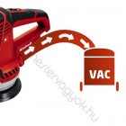 Einhell TE-RS 40 E 125mm-es Excentercsiszoló +koffer, porgyűjtővel 400W/220V - 1 db