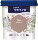 Polifarbe Platinum egyrétegű beltéri színes diszperziós falfesték - M60 Mandula / 5 liter