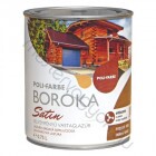 Boróka Satin lazúr selyemfényű oldószeres vastaglazúr fafesték - Cseresznye / 0.75 liter