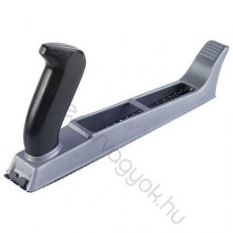 Gipszkarton gyalu alumínium 250x40mm, acél reszelőlapos gyalu