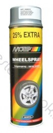 Motip Rally keréktárcsa ezüst spray acrylfesték - Ezüst