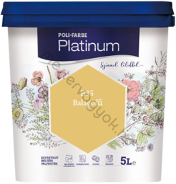 Polifarbe Platinum egyrétegű beltéri színes diszperziós falfesték - H25 Hamuvirág