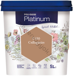 Polifarbe Platinum egyrétegű beltéri színes diszperziós falfesték - Cs50 Csillagánizs