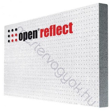 Baumit OpenReflect festett grafitos homlokzati polisztirol hőszigetelő lap, 100x50cm/db - 14 cm vastag