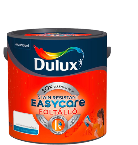 Dulux EasyCare víztaszító színes beltéri matt latex falfesték - Alabástrom szelence / 2.5 liter