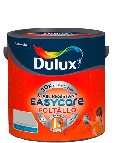 Dulux EasyCare víztaszító színes beltéri matt latex falfesték - Bársony szürkület / 2.5 liter