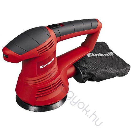 Einhell TC-RS 38 E 125mm-es Excentercsiszoló csiszolópapírral, porgyűjtővel 380W/220V - 1 db