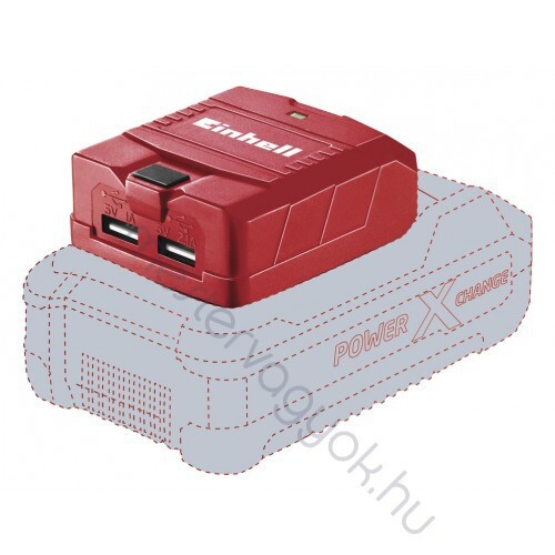 Einhell TE-CP 18 Li USB-SOLO Akkus USB adapter telefontöltő, akku nélkül - 1 db