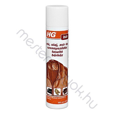 HG Víz, olaj, zsír és szennyeződés TASZÍTÓ bőrhöz - 0.3 liter
