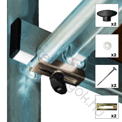 Krause Biztonsági szett járólaphoz 80mm-es, csavarok+lemez, ClimTec gurulóállványhoz - 1 db