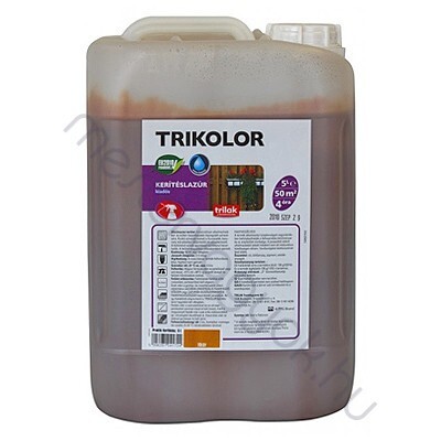 Trikolor vizesbázisú kerítéslazúr - Paliszander / 10 liter