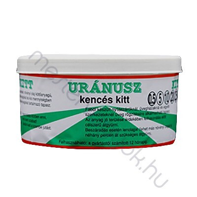 Uránusz kencés kitt ólommentes - Piros / 1 kg